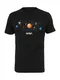 Mister Tee Shirt ''''NASA Space'''' schwarz / mischfarben
