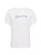 NIKE Funkcionalna majica  modra / srebrna / bela