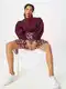 Guido Maria Kretschmer Collection Bluza ''''Alicia''''  bordo