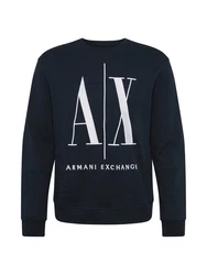 Armani Exchange Herren Icon Sweat Sweatshirt navy