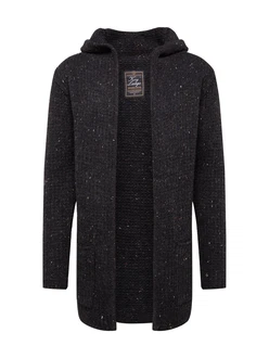 Key Largo Strickjacke anthrazit