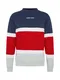 Tommy Jeans Sweatshirt rot / navy / grau