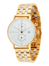 Uhr gold / silber / weiß