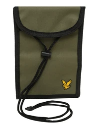 Umhängetasche khaki / schwarz / gelb