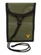 Lyle & Scott Umhängetasche khaki / schwarz / gelb