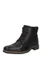 BULLBOXER Schnürboots schwarz