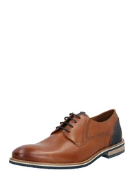 Schnürschuh ''''Joyner'''' karamell / dunkelblau