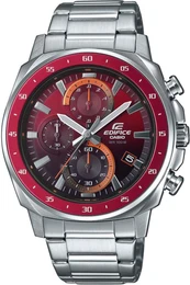 Uhr ''''EFV-600D-4AVUEF'''' silber / rot