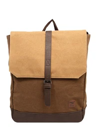 Rucksack dunkelbraun / hellbraun