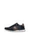 JACK & JONES Sneaker ''''Stellar'''' blue denim / schwarz / karamell / dunkelblau