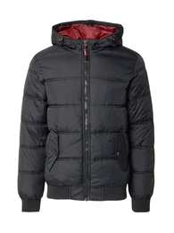 Jacke ''''Adrian'''' schwarz / pastellrot