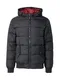 INDICODE JEANS Jacke ''''Adrian'''' schwarz / pastellrot