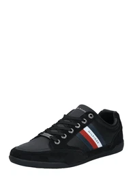 Sneaker schwarz / weiß / kirschrot / dunkelblau