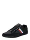 TOMMY HILFIGER Sneaker schwarz / weiß / kirschrot / dunkelblau