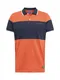 JACK & JONES Poloshirt orange / weiß / blau