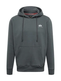 Sweatshirt dunkelgrau / wei