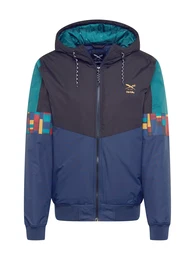 Jacke ''''Love Or Leave'''' navy / nachtblau / pastellblau / gelb / mischfarben