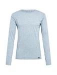 Key Largo Langarmshirt CHEESE silbergrau