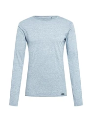 Key Largo Langarmshirt CHEESE silbergrau