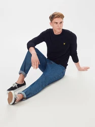 Lyle & Scott Pullover gelb/schwarz