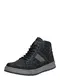 TOM TAILOR Stiefelette grau / schwarz