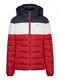 Tommy Jeans Zimska jakna  mornarska / rdeča / bela