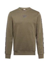 Reebok Sport Sportsweatshirt schwarz / oliv / weiß