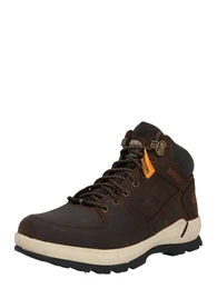 Schnürboot beige / dunkelbraun