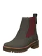TIMBERLAND Chelsea boty  zelená / červená