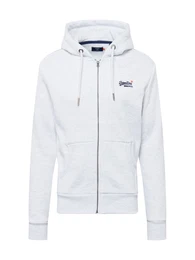 Sweatjacke marine / weiß