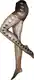 FALKE Najlonske hulahopke ''''Glamour''''  crna / siva