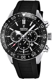 Uhr ''''F20515/2'''' schwarz / silber