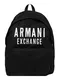 ARMANI EXCHANGE Rucksack schwarz / weiß