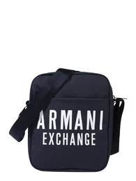 Umhängetasche navy / weiß