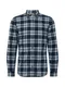 JACK & JONES Hemd marine / taubenblau / weiß