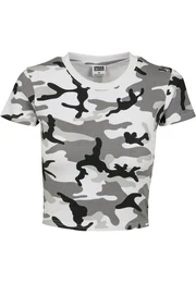 Urban Classics Tričko 'Cropped Tee' mix barev