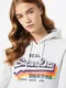 Superdry Sweater majica  miks boja / bijela melange