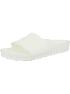 BIRKENSTOCK Pantolette Barbados weiß