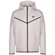 Nike Sportswear Sweatjacke hellbeige / schwarz