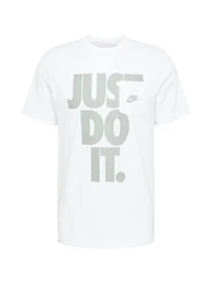 T-Shirt weiß / grau
