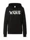 VANS Mikina černá / bílá VANS Mikina černá / bílá