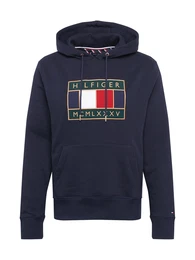 Sweatshirt dunkelblau / rot / weiß / dunkelgrün