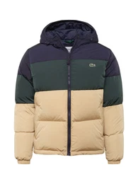 Steppjacke smaragd / marine / beige