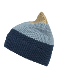 Mütze dunkelblau / hellblau / beige