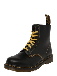 Schnürstiefel ''''Pascal'''' schwarz / gelb
