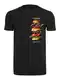Mister Tee T-Shirt 'A Burger' mischfarben / schwarz