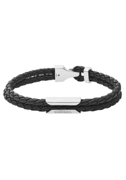 Armband schwarz / silber