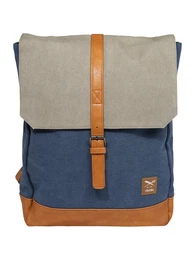 Rucksack grau / blau