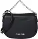 Calvin Klein Torba preko ramena ''SADDLE BAG W/CHAIN''  crna