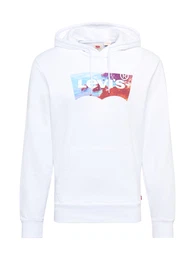 LEVI''''S Sweatshirt rot / weiß / blau